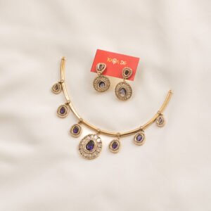 elegant purple stone jewelry by karra de