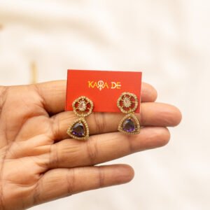 violet majesty collar necklace