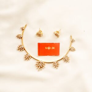 crystal bloom necklace set