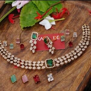 Stone changeable neckpiece