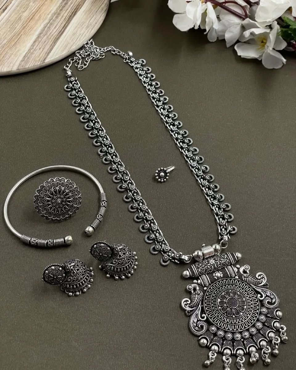 long necklace combo set