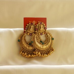 lakshmi crescent heritage earrings | karra de