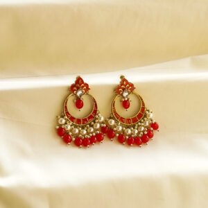 crimson charm heritage earrings | karra de